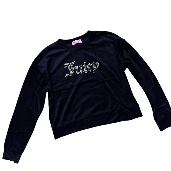 Juicy Couture Velour Crewneck - Picture 2 of 4